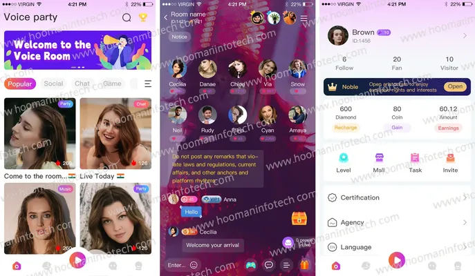 Hawa-Style Arabic Voice App screenshot 1